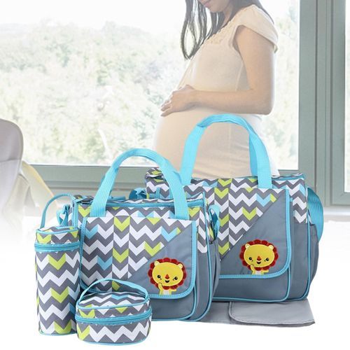 Buy Pikkaboo - Anello Diaper Bag - Grey With Hooks Online in Dubai & the UAE|Toys  'R' Us