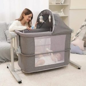 Bedside bassinet and swing