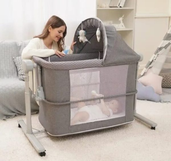 Bedside bassinet and swing