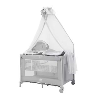 Playpen with bassinet