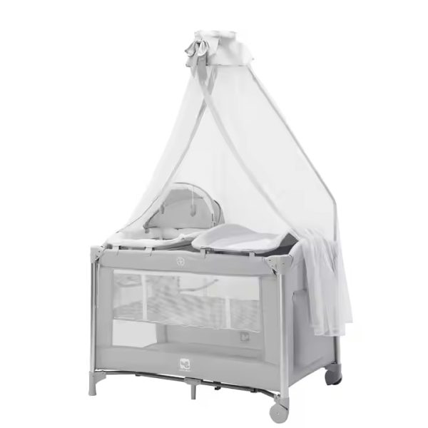Playpen with bassinet