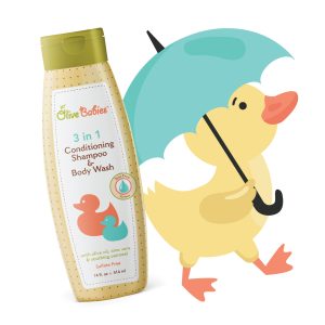 Baby shampoo, conditioner and body wash