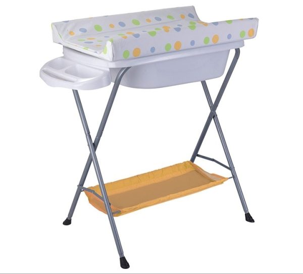 Baby bath station foldable