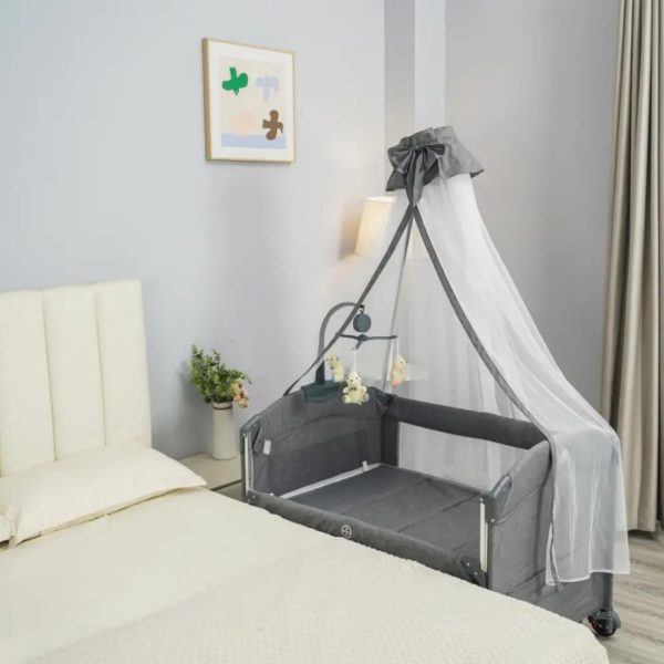 Multifunctional portable baby cot