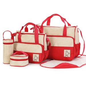 5 piece baby diaper bag