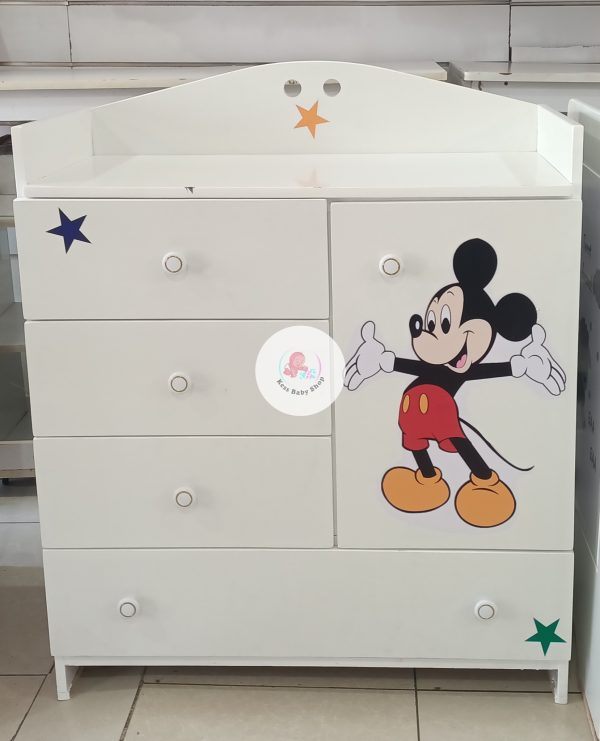 Baby clothes storage drawers