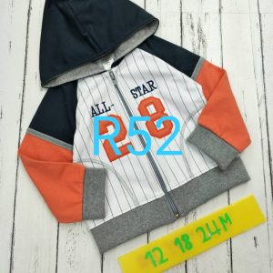 Baby jumper with hood