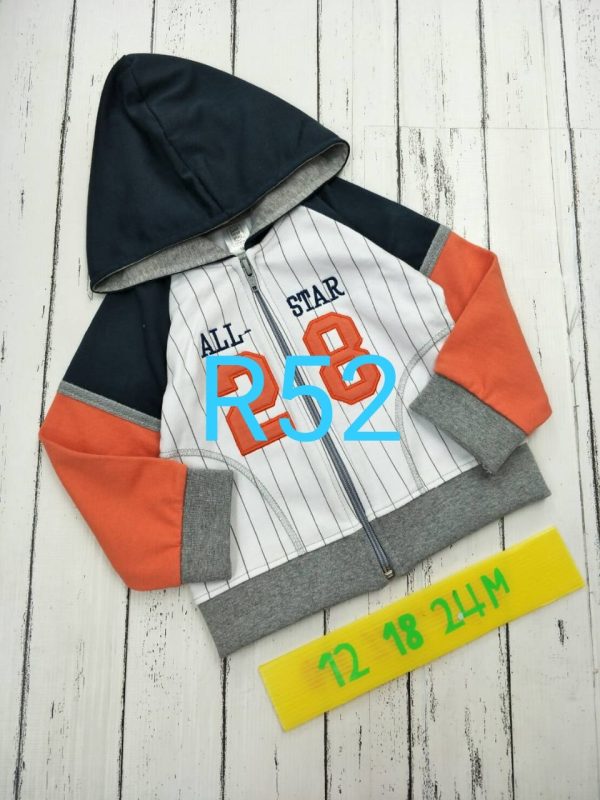 Baby jumper with hood