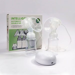 Electric double breast pump