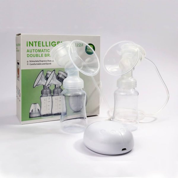 Electric double breast pump