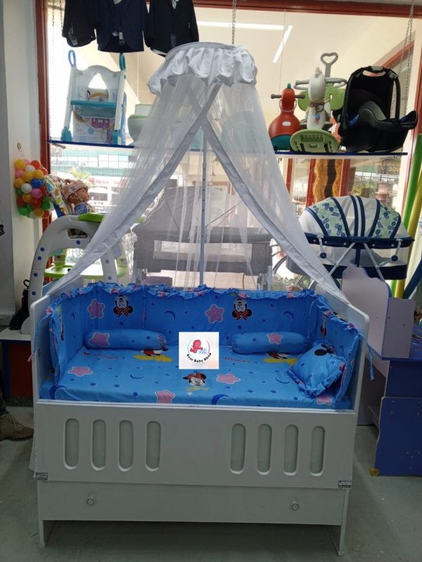 Baby cot bedding set mdf