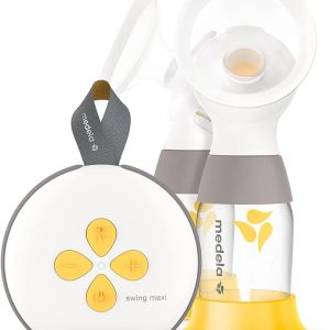 Electric double breast pump