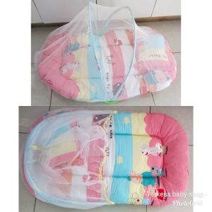 Padded baby sleeping nest
