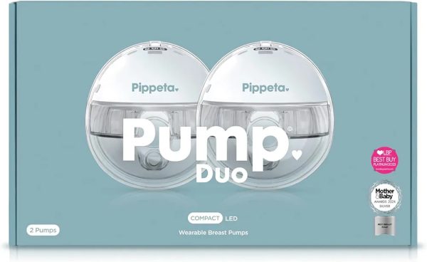 Wearable electric breast pump