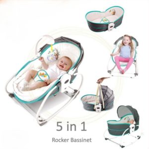 Baby bassinet and rocker