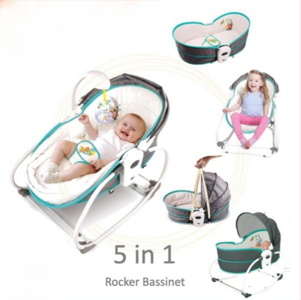 Baby bassinet and rocker