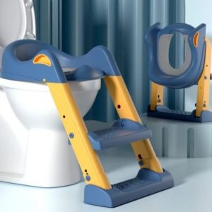 Toddler toilet ladder seat