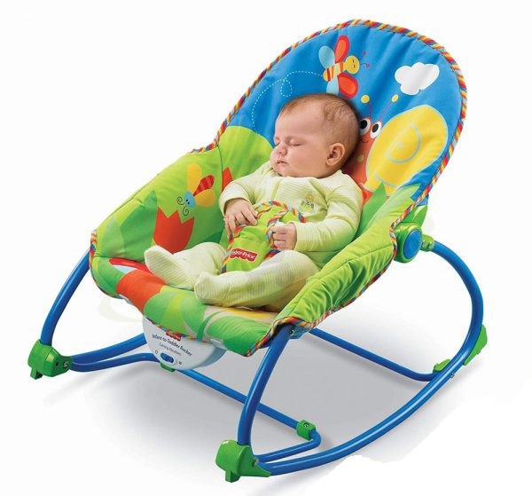 Infant-to-toddler baby rocker