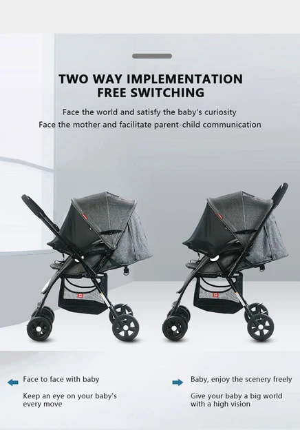Light weight baby stroller