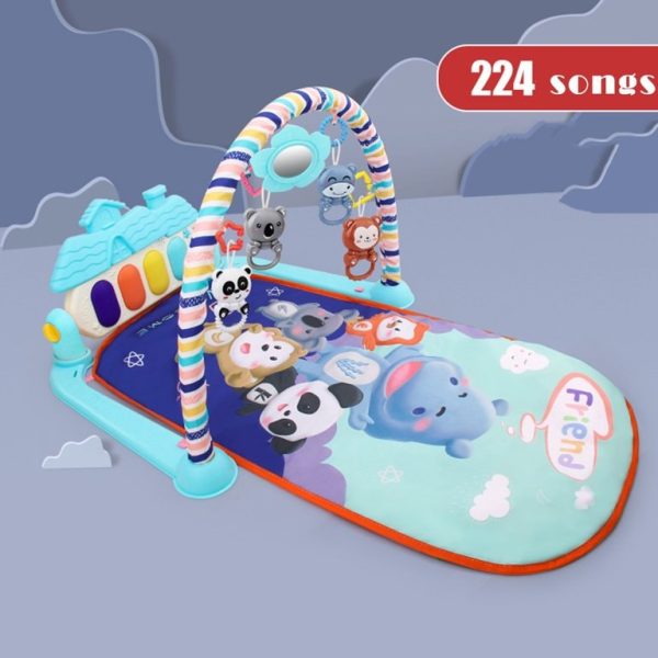 Musical baby play mat