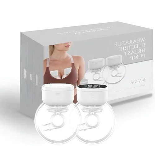 Wearable breast pump